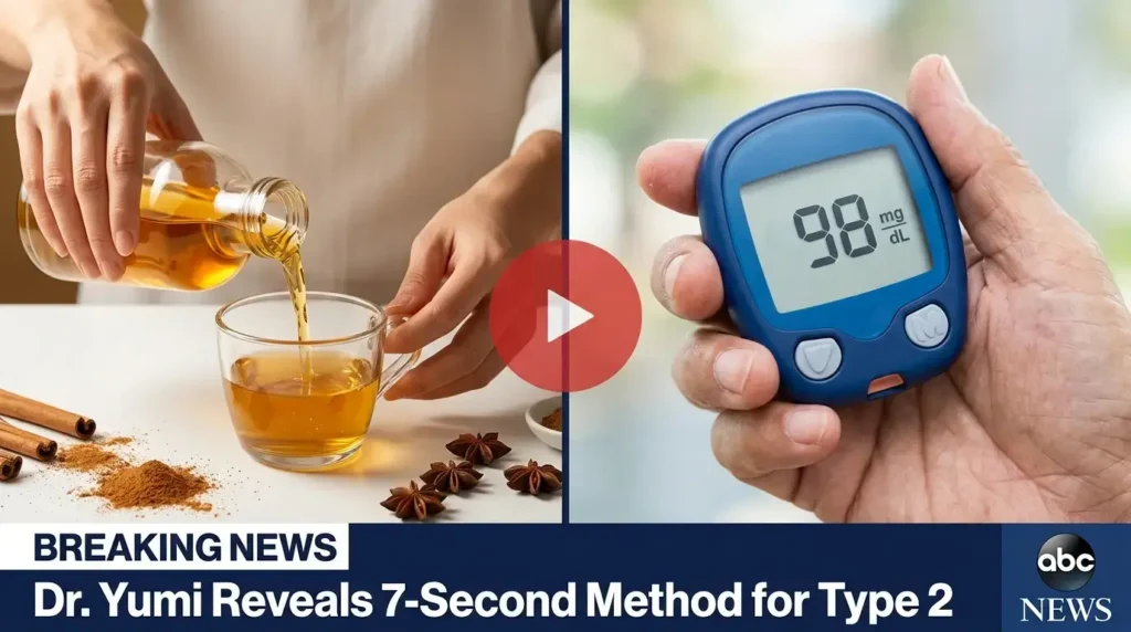 How to lower blood sugar naturally with 7-second Japanese method